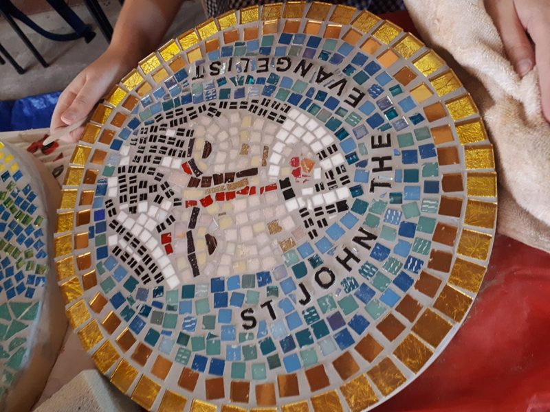 Mosaic of Saint John